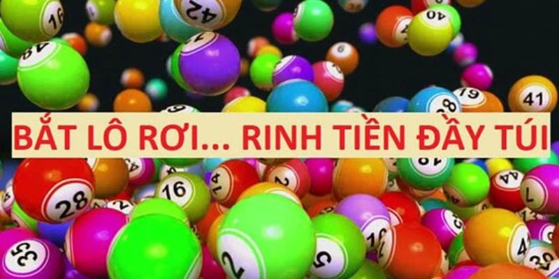 Lô rơi là hình thức cược xổ số nhanh chóng, đơn giản 